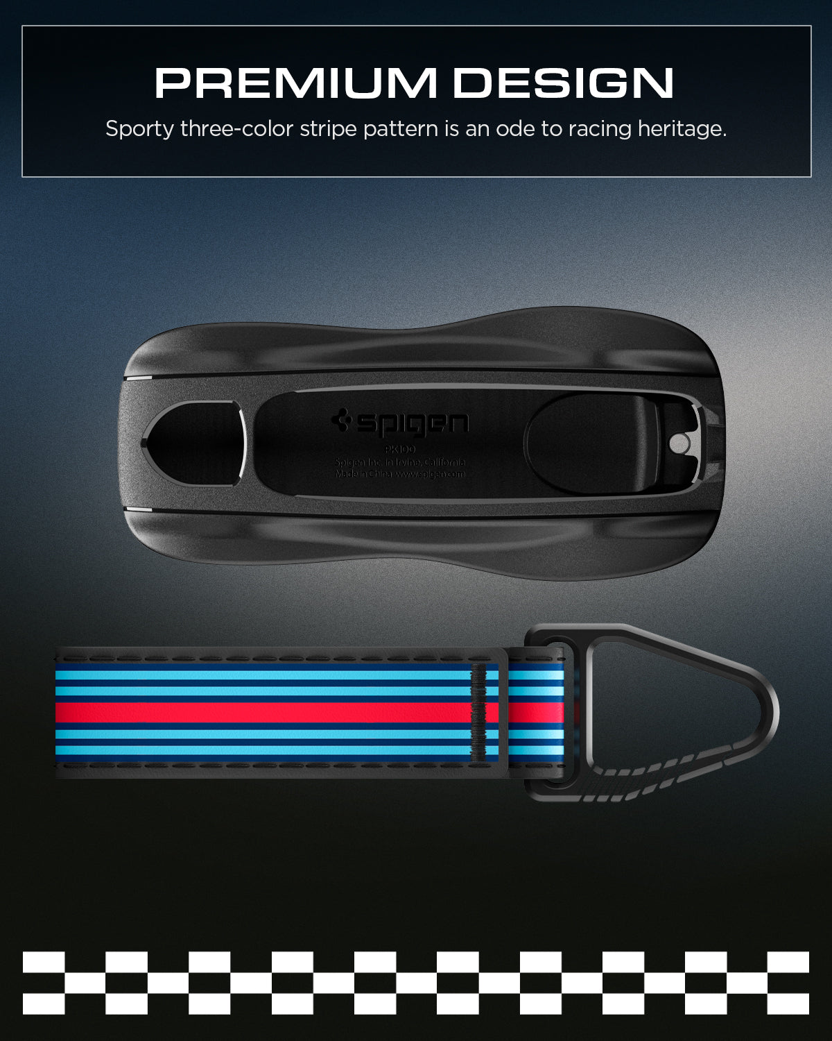 Spigen Porsche Key Fob Case – PK100 — product fit, construction or installation view 17