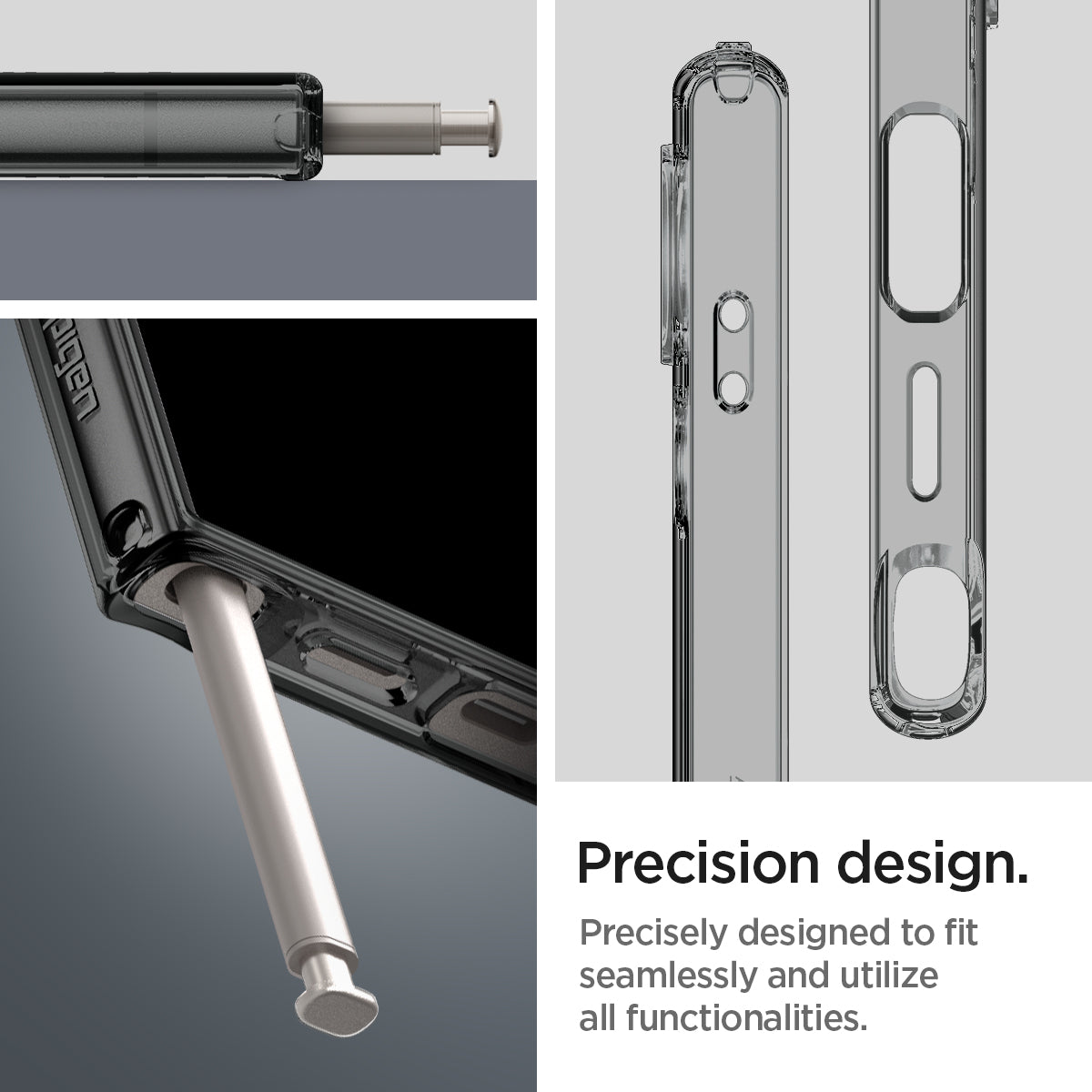 Galaxy S24 Ultra Case Liquid Crystal in Space Crystal precision design. precisely designed to fit seamlessly and utilize all functionalities.