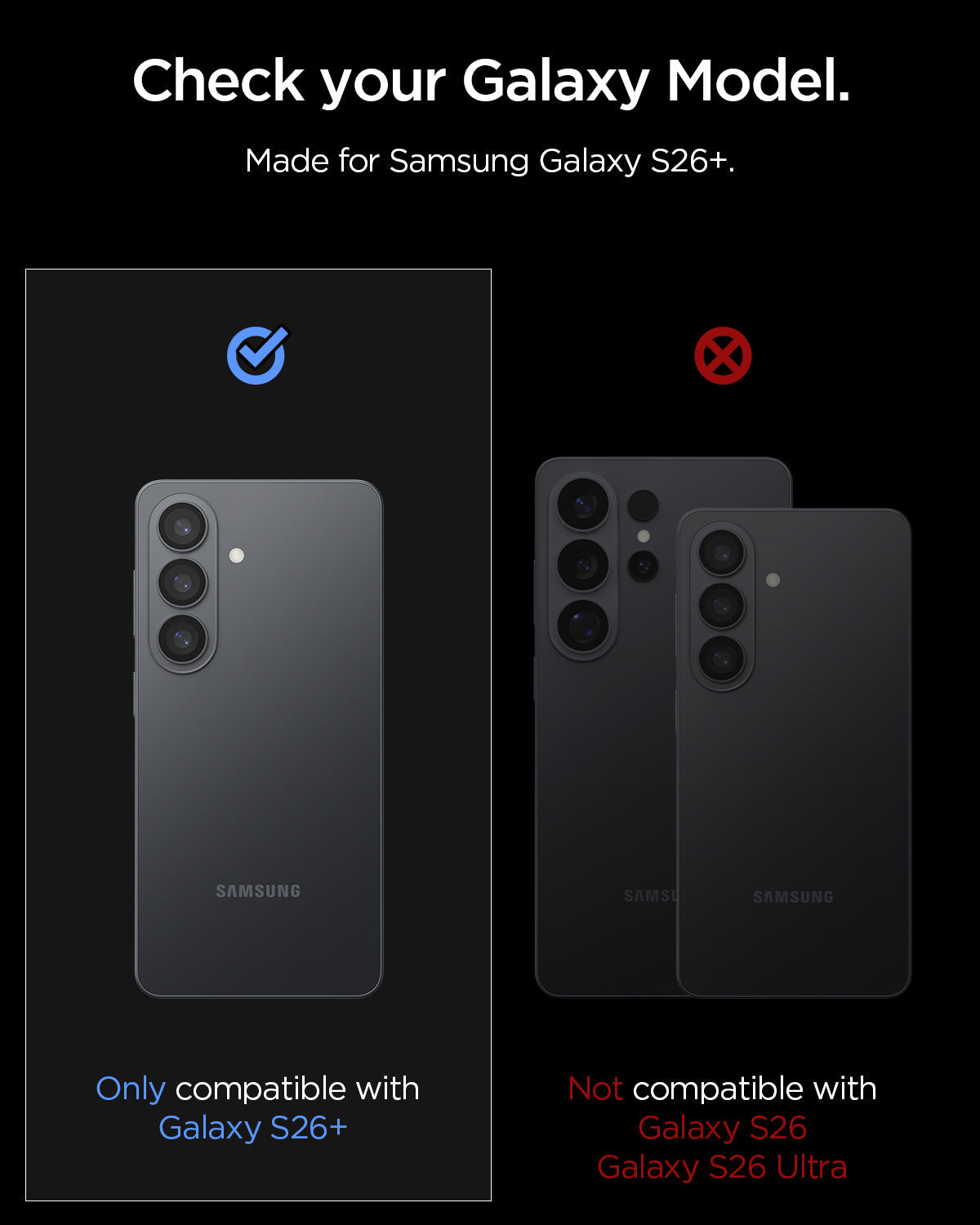 Spigen Galaxy S26 Plus Lens Protector Optik Pro EZ Fit view 2