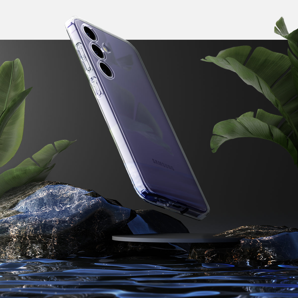 Spigen Liquid Crystal clear case for Galaxy S24 in Crystal Clear – detail image 10