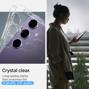 Spigen Liquid Crystal clear case for Galaxy S24 in Crystal Clear – detail image 11