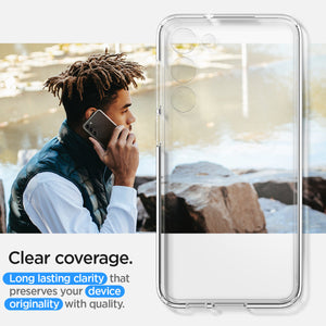 Spigen Galaxy S23 Case – Ultra Hybrid – Crystal Clear – detail image 11