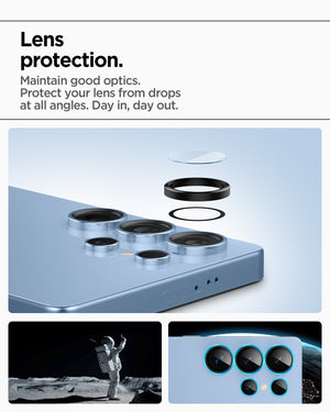 Spigen Galaxy S25 Ultra Lens Protector Glas.tR EZ Fit Optik Pro HD (2 Pack) view 10