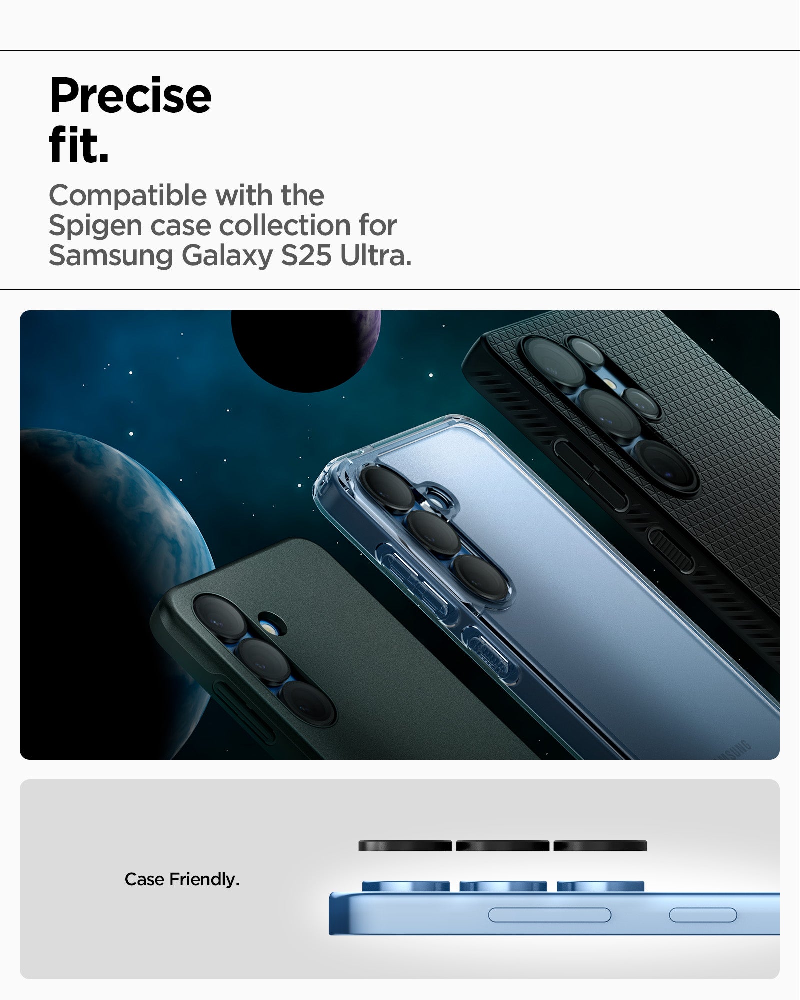 Spigen Galaxy S25 Ultra Lens Protector Glas.tR EZ Fit Optik Pro HD (2 Pack) view 13