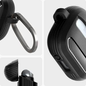 Spigen Galaxy Buds 3 Pro Case - Rugged Armor - Matte Black - image 12