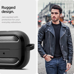 Spigen Galaxy Buds 3 Pro Case - Rugged Armor - Matte Black - image 13