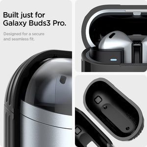 Spigen Galaxy Buds 3 Pro Case - Rugged Armor - Matte Black - image 15