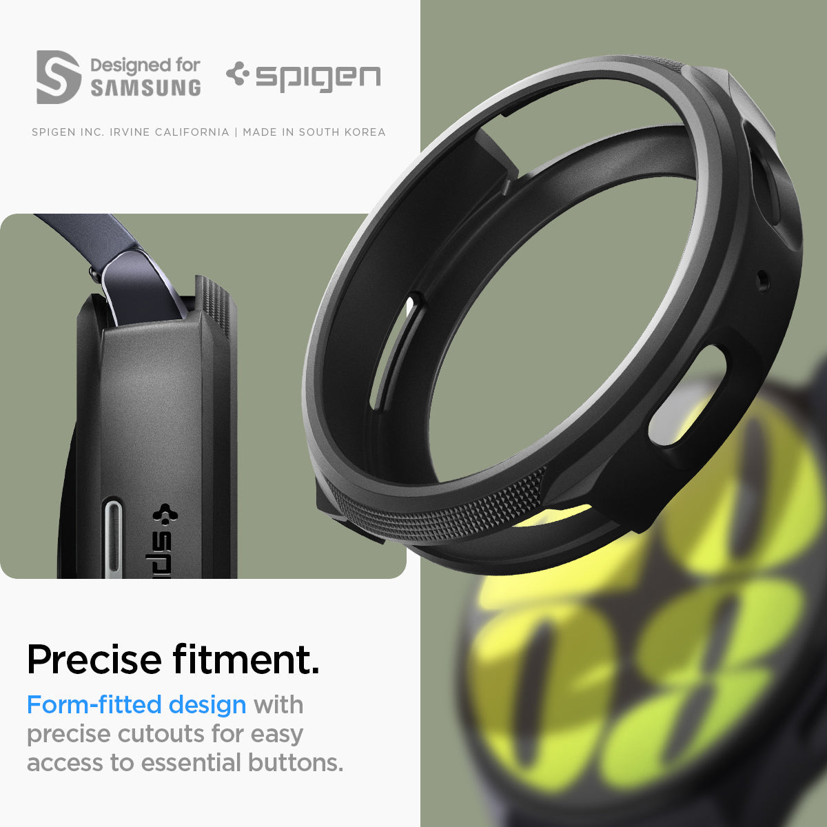 Spigen Galaxy Watch 7 (44mm) Case Liquid Air view 15