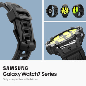 Spigen Galaxy Watch 7 (44mm) Case+Band Case Rugged Armor Pro view 13