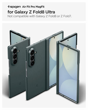 Spigen Galaxy Z Fold 8 Ultra Case Air Fit Pro MagFit - Abyss Green - image 10
