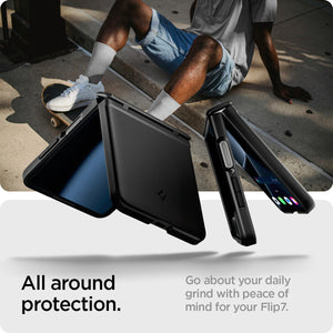 Spigen Galaxy Z Flip 7 Case – Air Fit Pro (MagFit) – Black – detail image 19