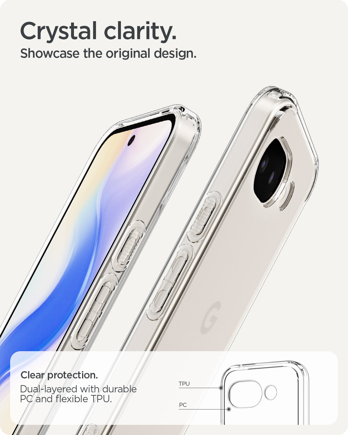 Spigen Google Pixel 10a Case Ultra Hybrid view 10