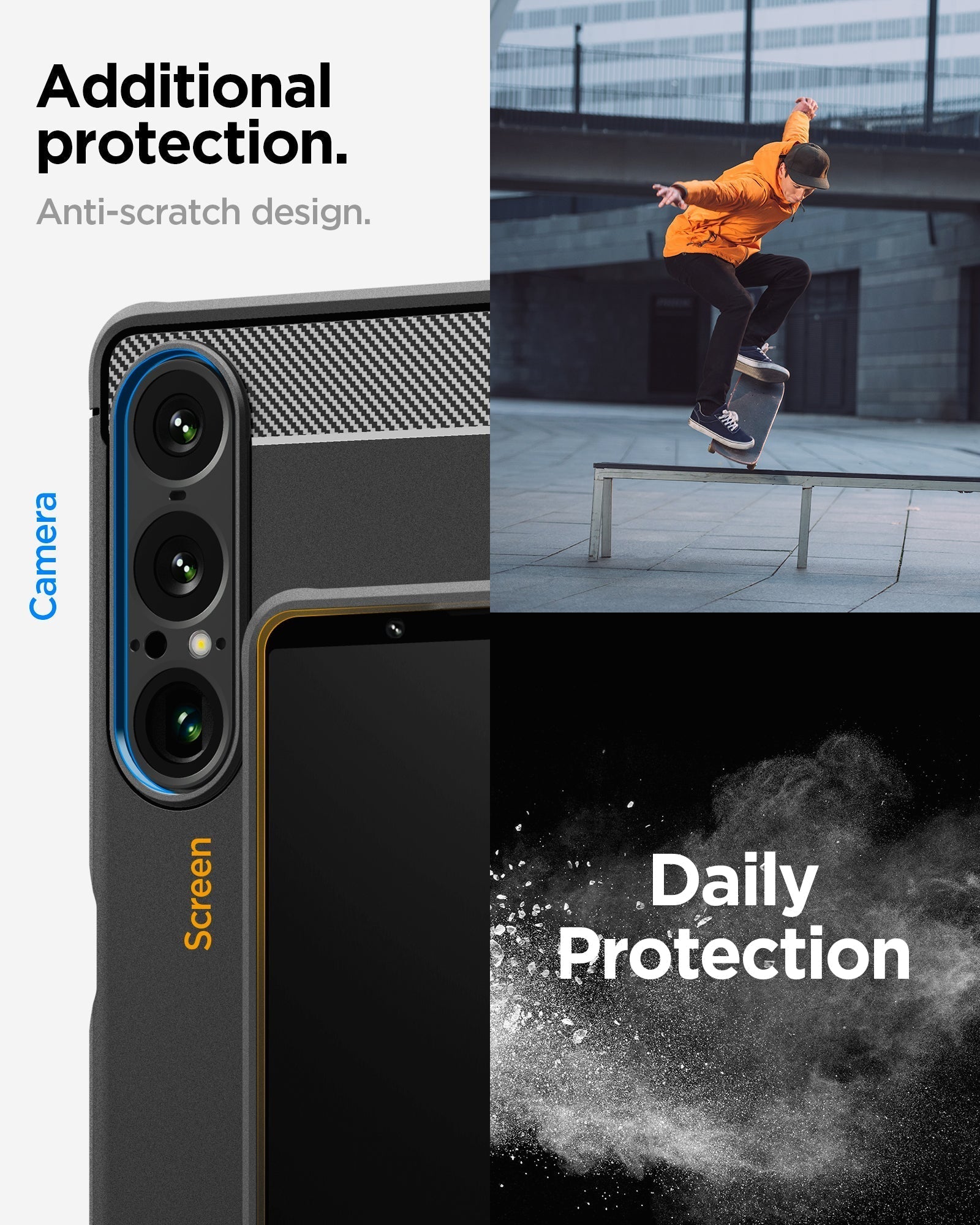 Spigen Xperia 1 VII Case Rugged Armor view 9