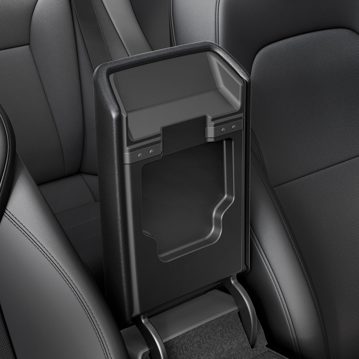Spigen Tesla Model 3 Highland / Model Y Juniper Armrest Cover – Black official detail 5