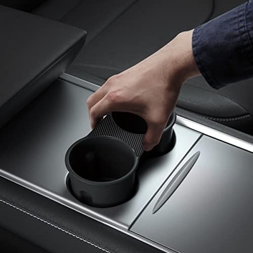 Spigen Tesla Model Y Model 3 Cup Holder Insert fit detail