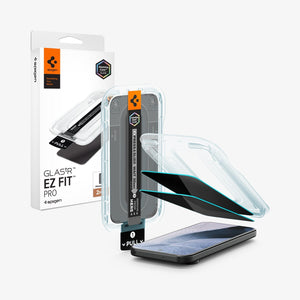 Spigen Pixel 11 Pro Privacy Screen Protector – GLAS.tR EZ Fit Pro (2 Pack) - Privacy - image 1