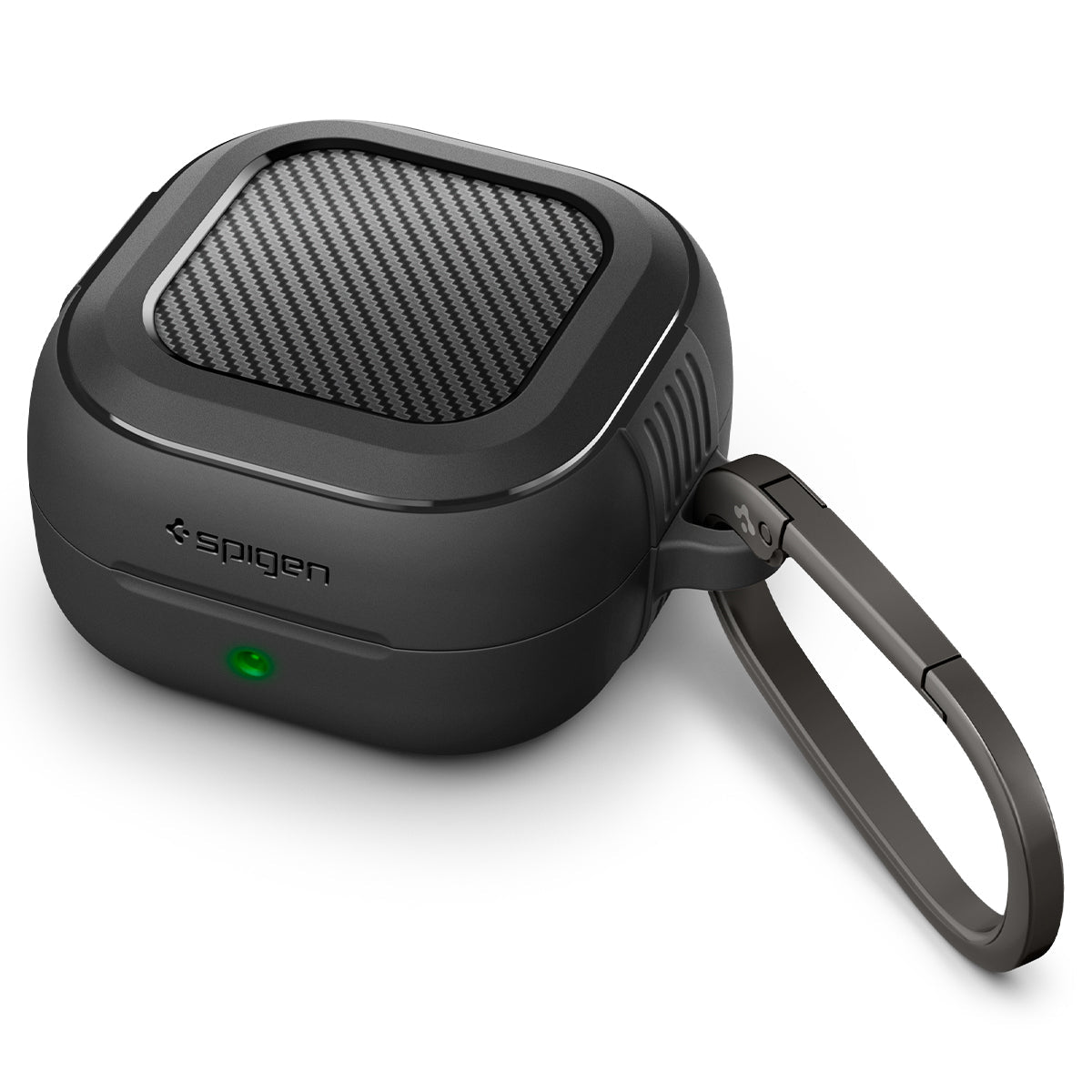 Spigen Galaxy Buds 4 Case - Rugged Armor - Matte Black - image 1