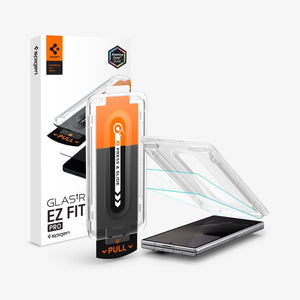 Spigen Galaxy Z Fold 8 Ultra External Screen Protector Glas.tR EZ Fit Pro - Clear - image 1