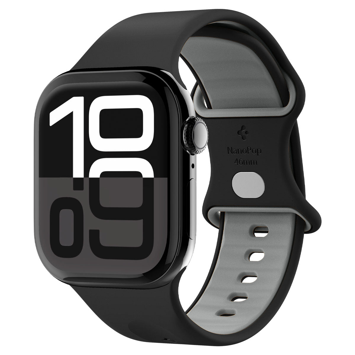 Spigen Apple Watch 42/41/40/38mm Band – Nano Pop – Black Sesame – product image 4