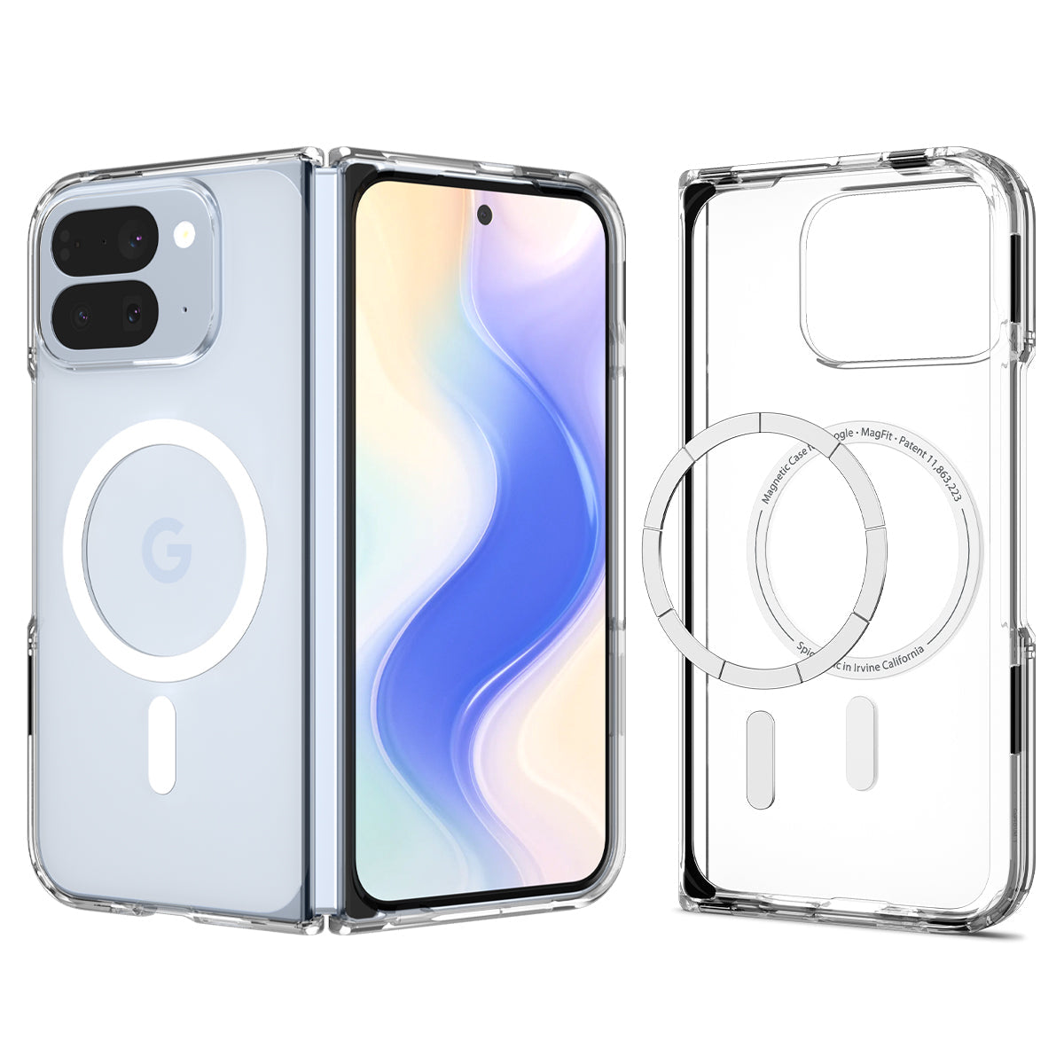 Spigen Pixel 10 Pro Fold Case Ultra Hybrid Metal Ring (MagFit)