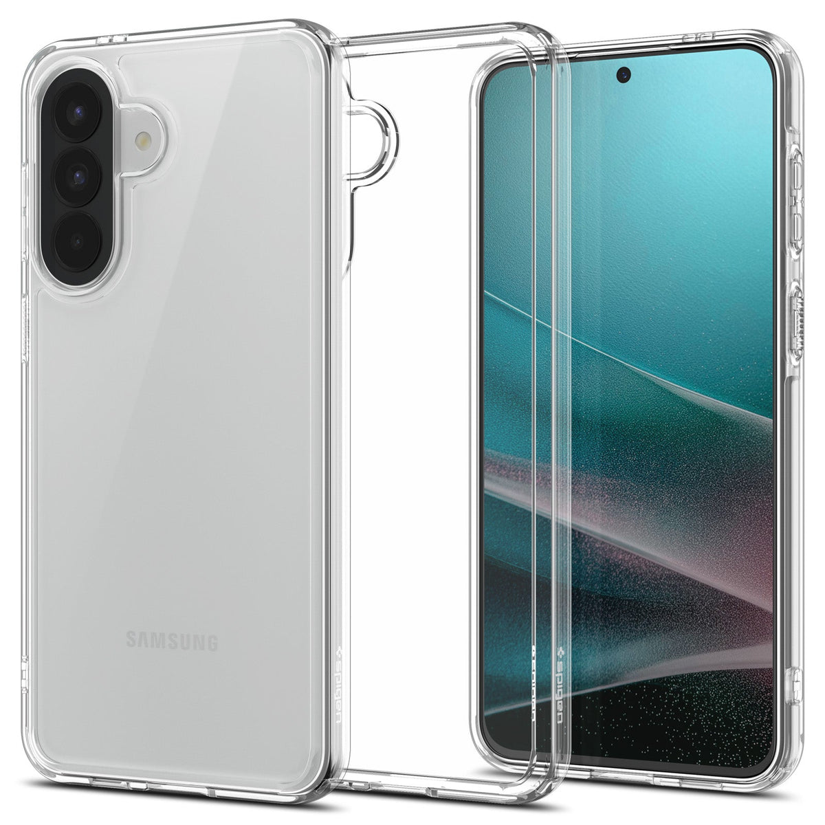 Spigen Galaxy A57 5G Case – Ultra Hybrid – Crystal Clear – product image 1