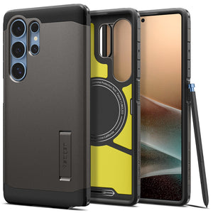 Spigen Galaxy S25 Ultra Case – Tough Armor AI (MagFit) – Gunmetal – product image 1