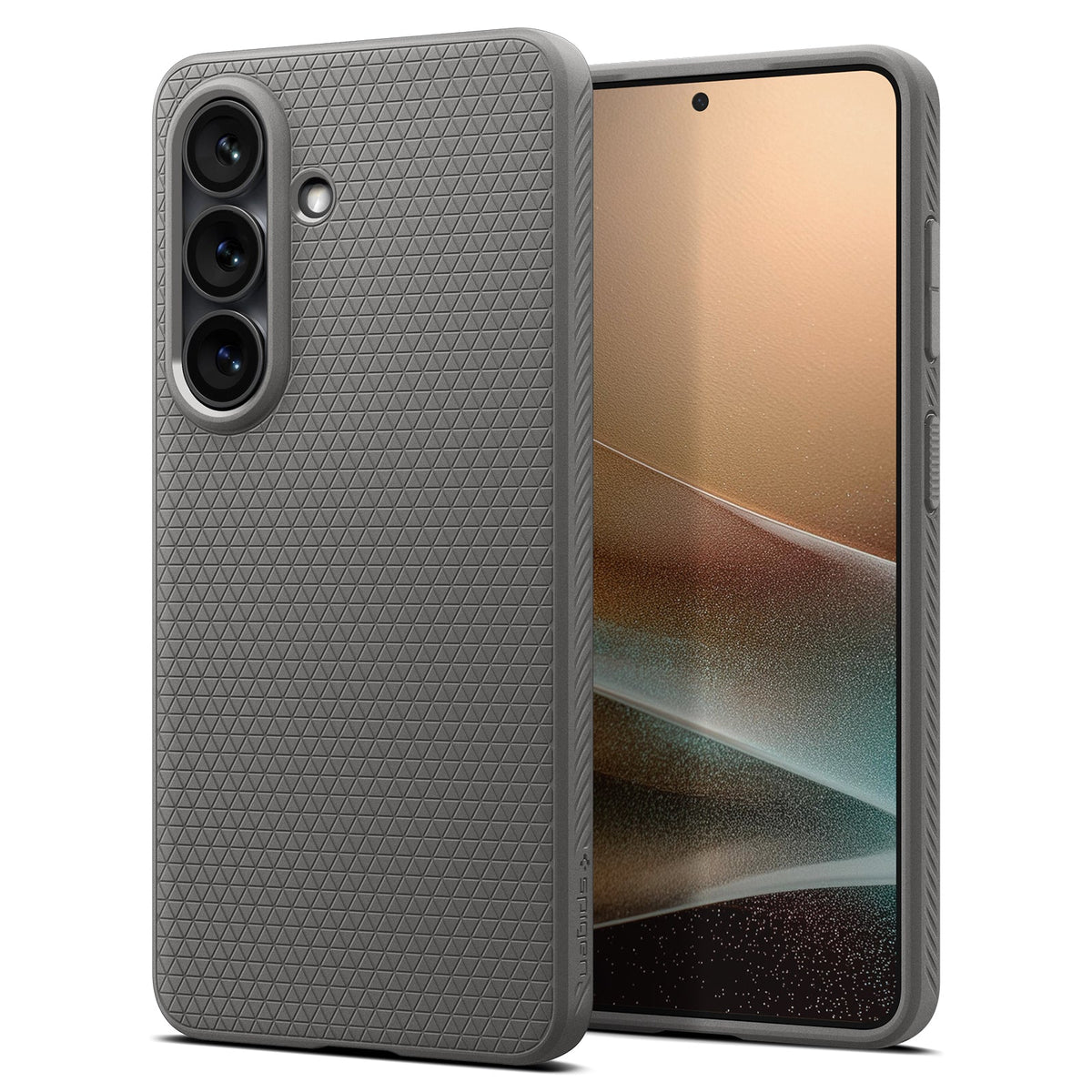 Spigen Galaxy S26 Plus Case – Liquid Air – Marble Gray – product image 1