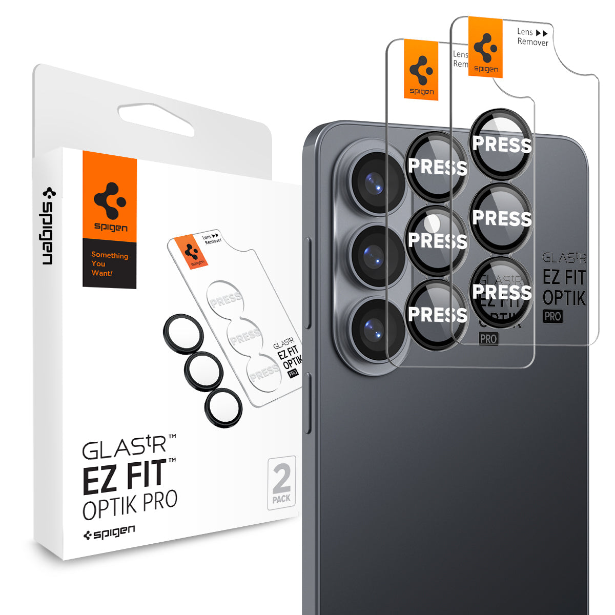 Spigen Galaxy S26 Plus Lens Protector Optik Pro EZ Fit