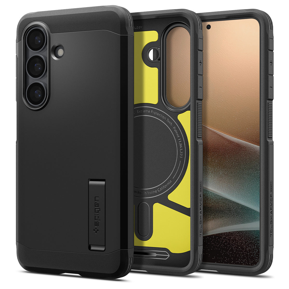 Spigen Galaxy S26 Case – Tough Armor (MagFit) – Black – product image 2