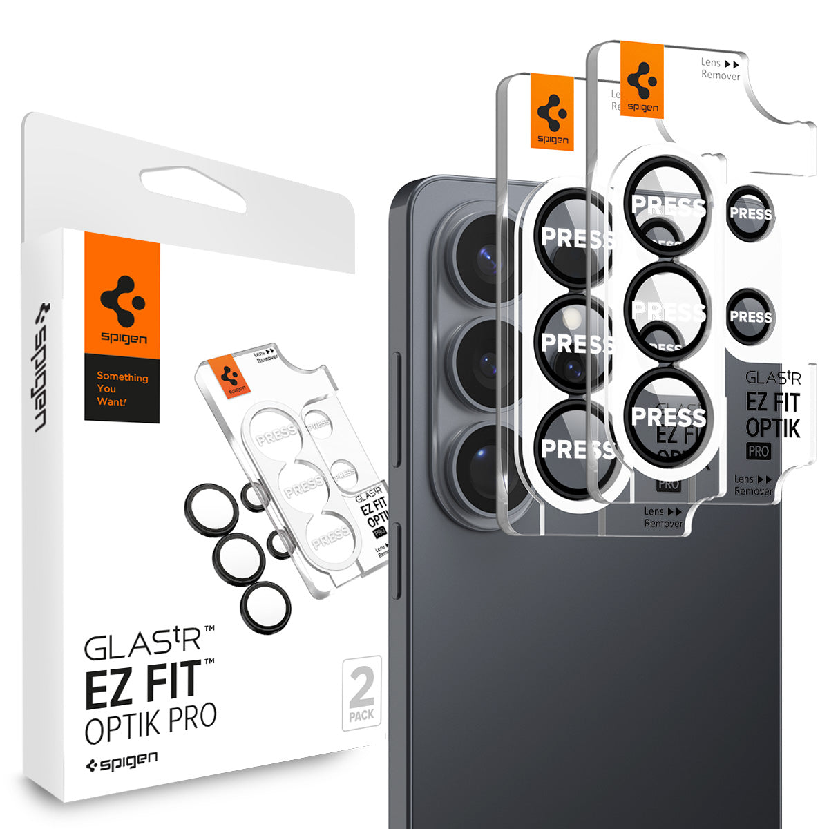 Spigen Galaxy S26 Ultra Lens Protector Optik Pro EZ Fit