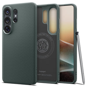 Spigen Galaxy S26 Ultra Case – Liquid Air (MagFit) – Marble Gray – product image 18
