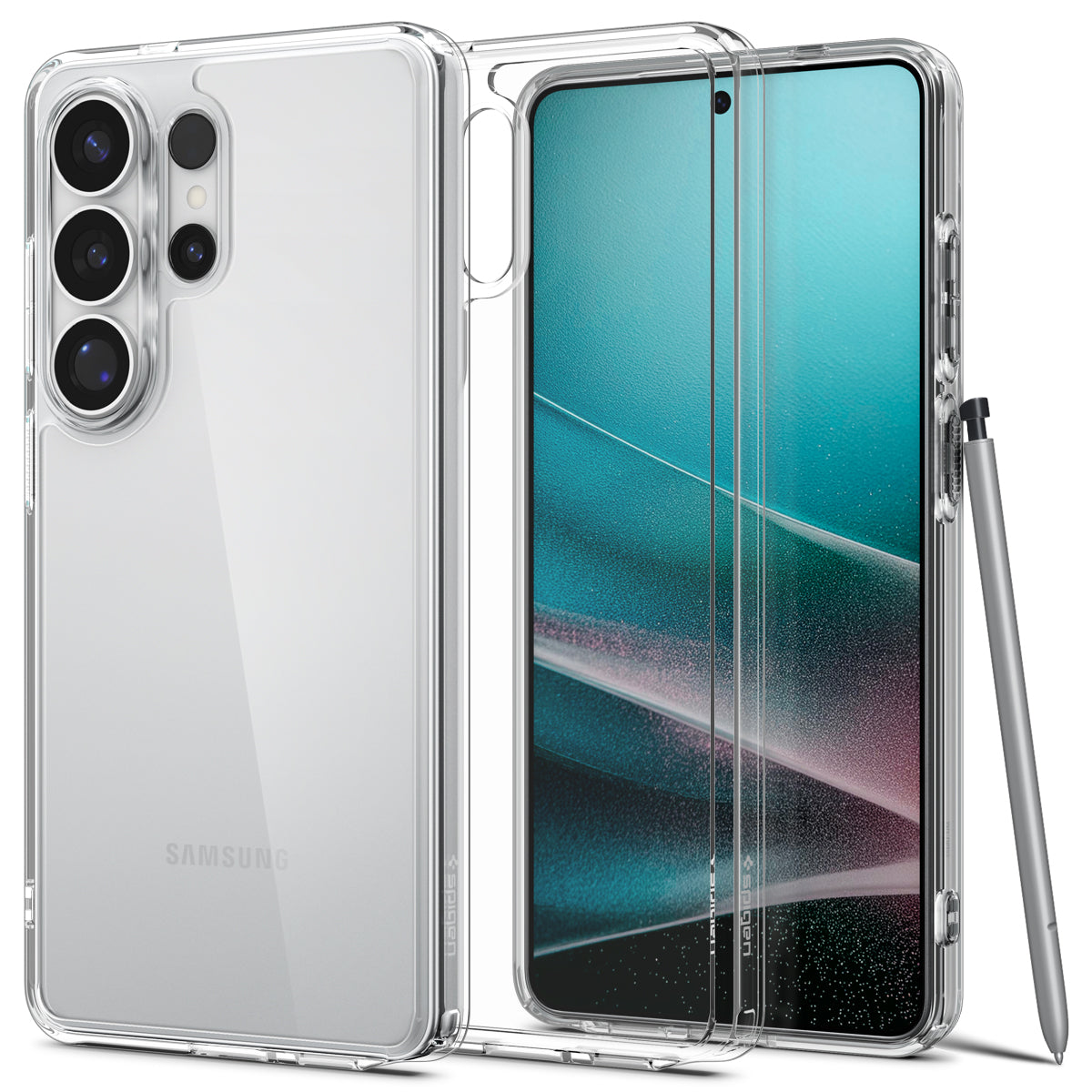 Spigen Galaxy S26 Ultra Case – Ultra Hybrid – Crystal Clear – product image 1