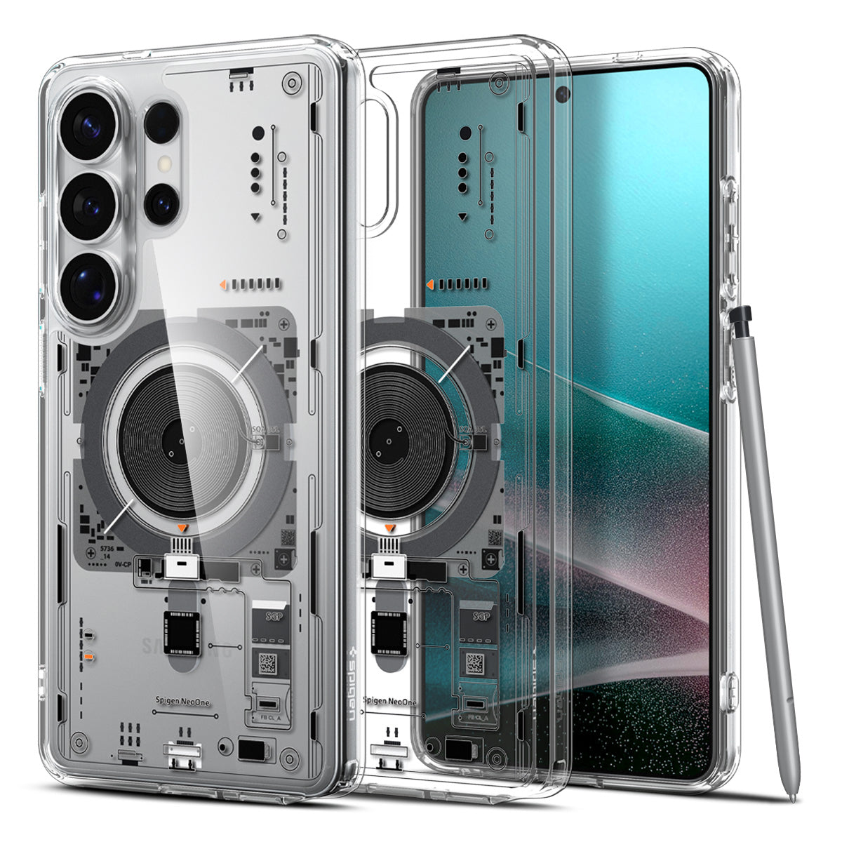 Spigen Galaxy S26 Ultra Case – Ultra Hybrid Neo One (MagFit) – Neo One – main product image