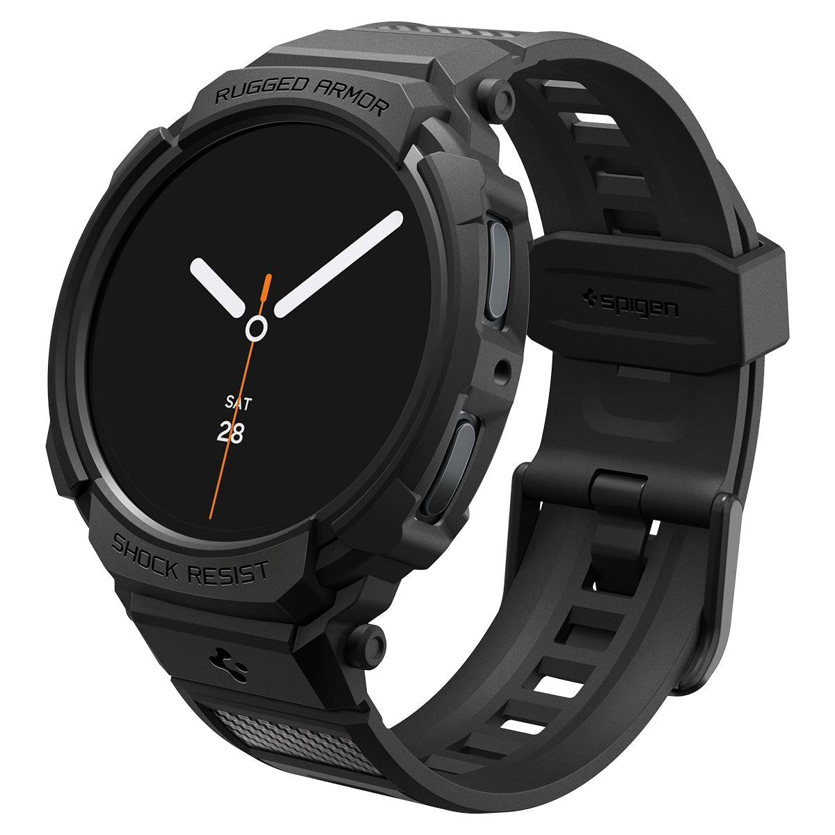 Spigen Galaxy Watch 8 (44mm) Case + Case Rugged Armor Pro