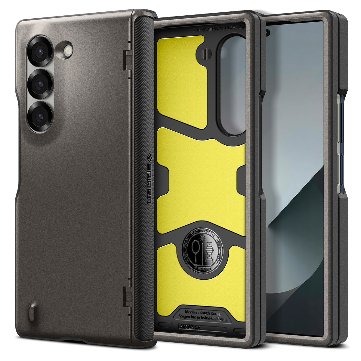 Spigen Galaxy Z Fold 6 Case – Slim Armor Pro – Gunmetal – product image 1