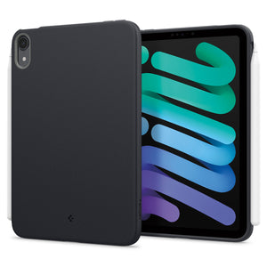 Spigen iPad Mini 7 / iPad Mini 6 Case – Nano Pop – Black Sesame – white-background main image