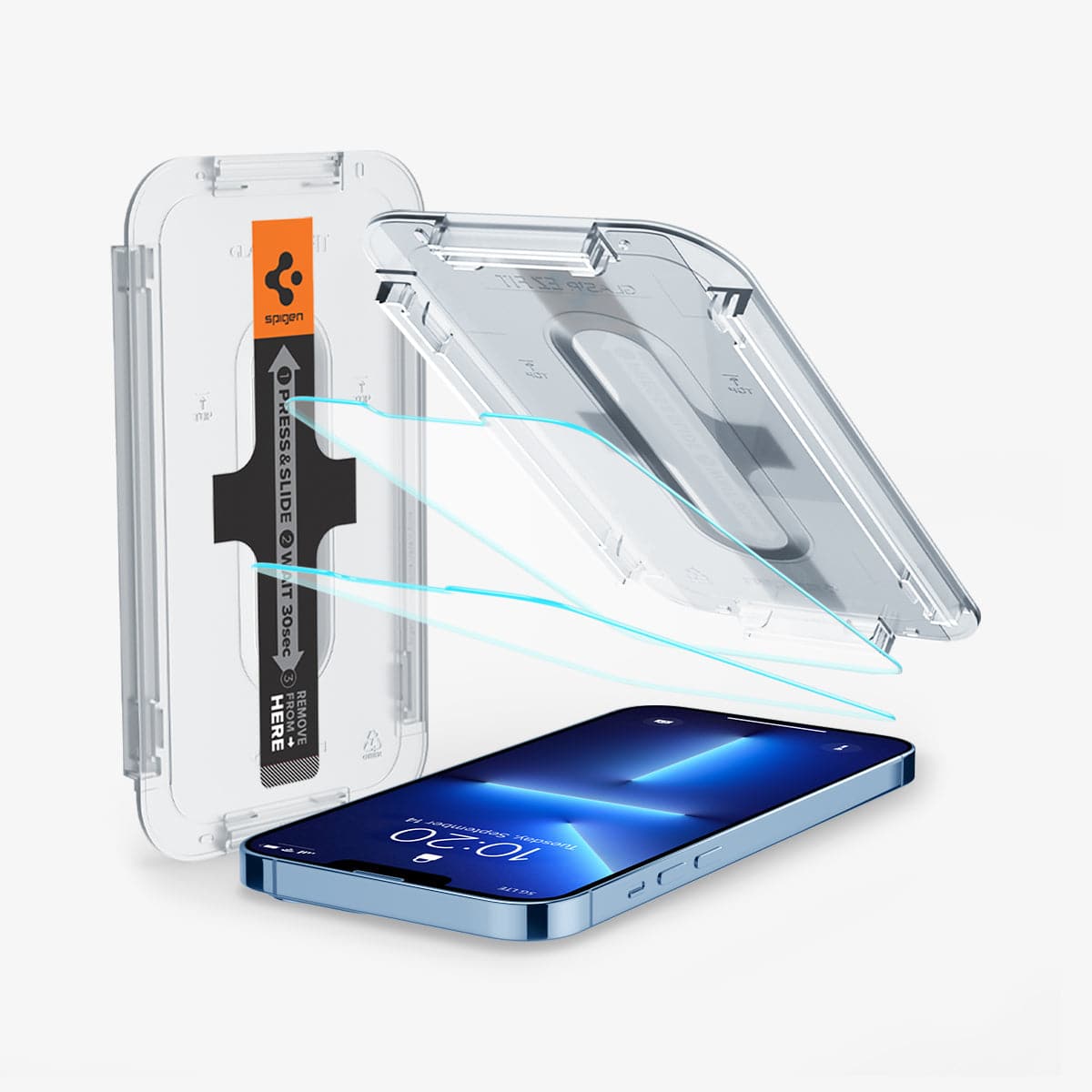 Spigen iPhone 14 Plus / 13 Pro Max Screen Protector GLAS.tR EZ Fit Screen Protector
