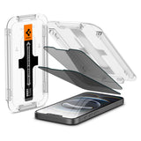 Spigen iPhone 17e / 16e / 14 / 13 / 13 Pro Screen Protector – GLAS.tR EZ Fit Privacy