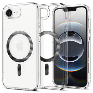 Spigen iPhone 17e and iPhone 16e Case – Ultra Hybrid MagFit – Carbon Fiber – main image