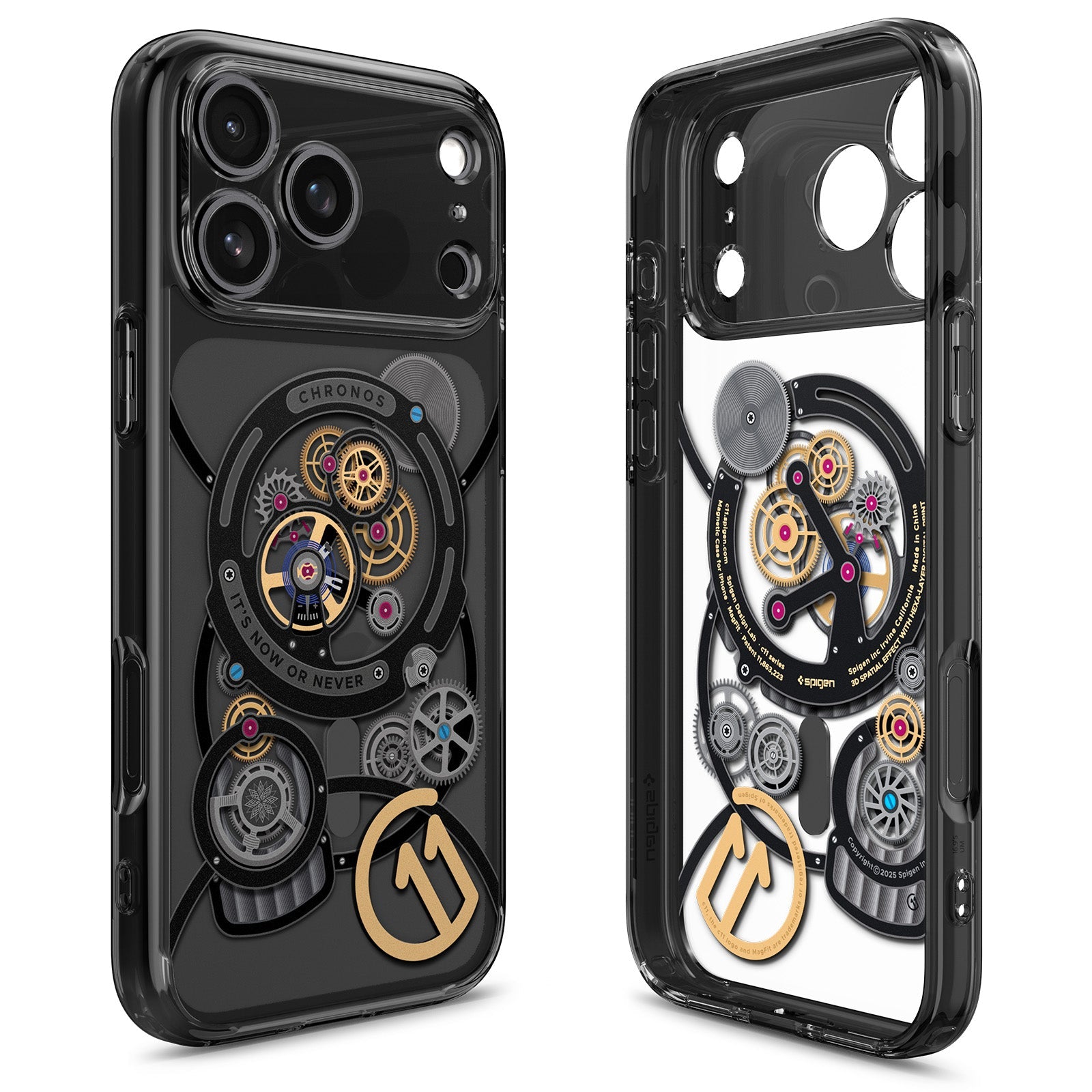 Spigen iPhone 17 Pro Max c11 Series MagFit case in Chronos - white-background main image