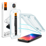 מגן מסך Spigen iPhone 16 Pro Max / 16 Pro – GLAS.tR EZ Fit (חבילה של 2)
