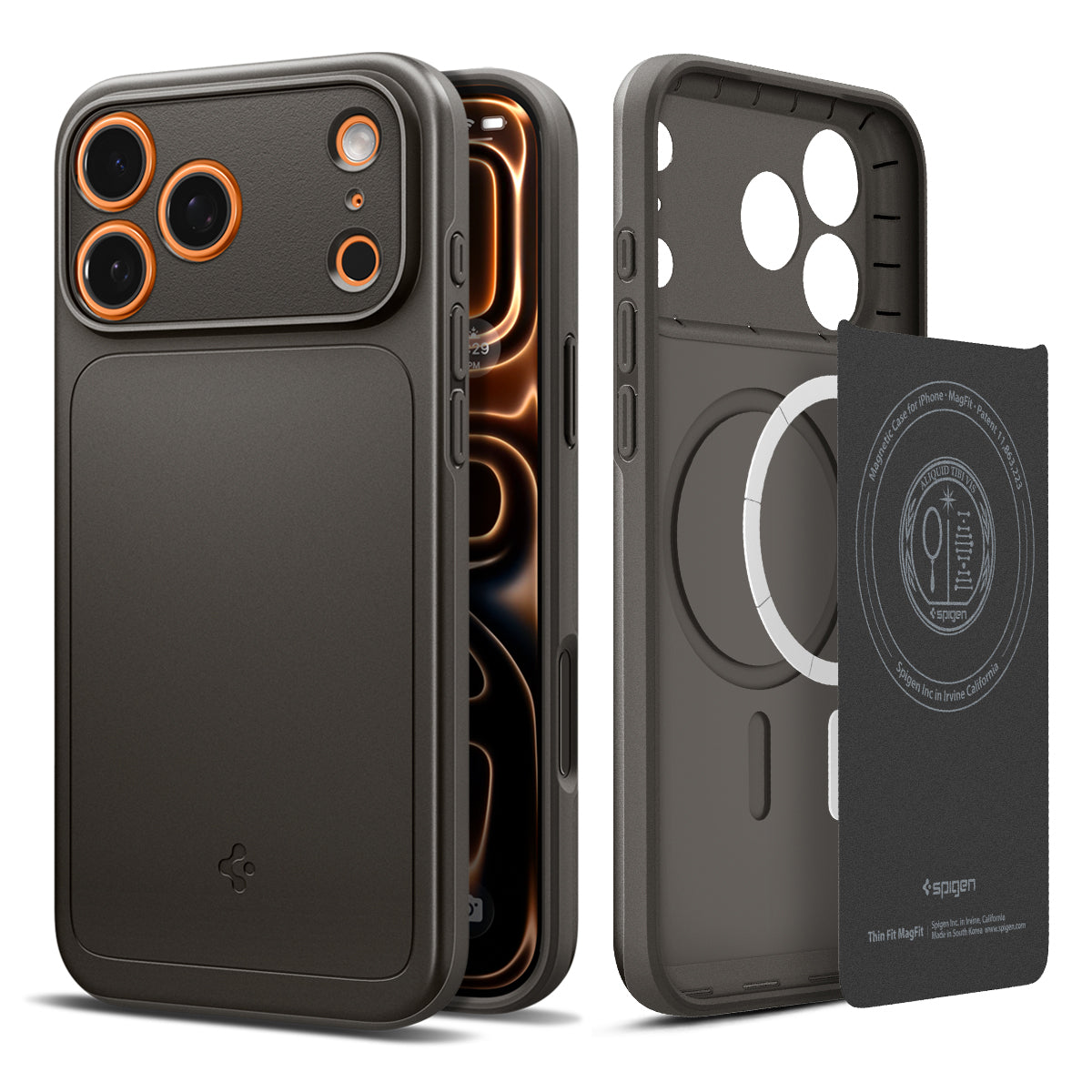 Spigen iPhone 17 Pro Max Case Thin Fit (MagFit) view 18