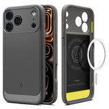 כיסוי Spigen ל-iPhone 17 Pro Max – Rugged Armor (MagFit)