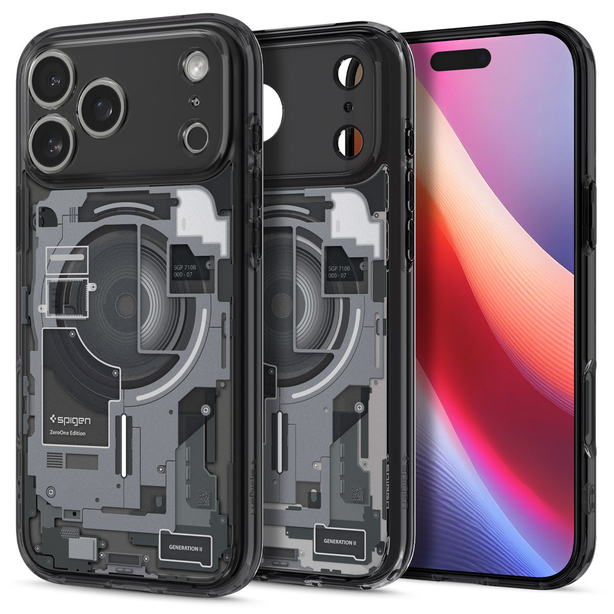 Spigen iPhone 17 Pro Case Ultra Hybrid Zero One (MagFit) view 17