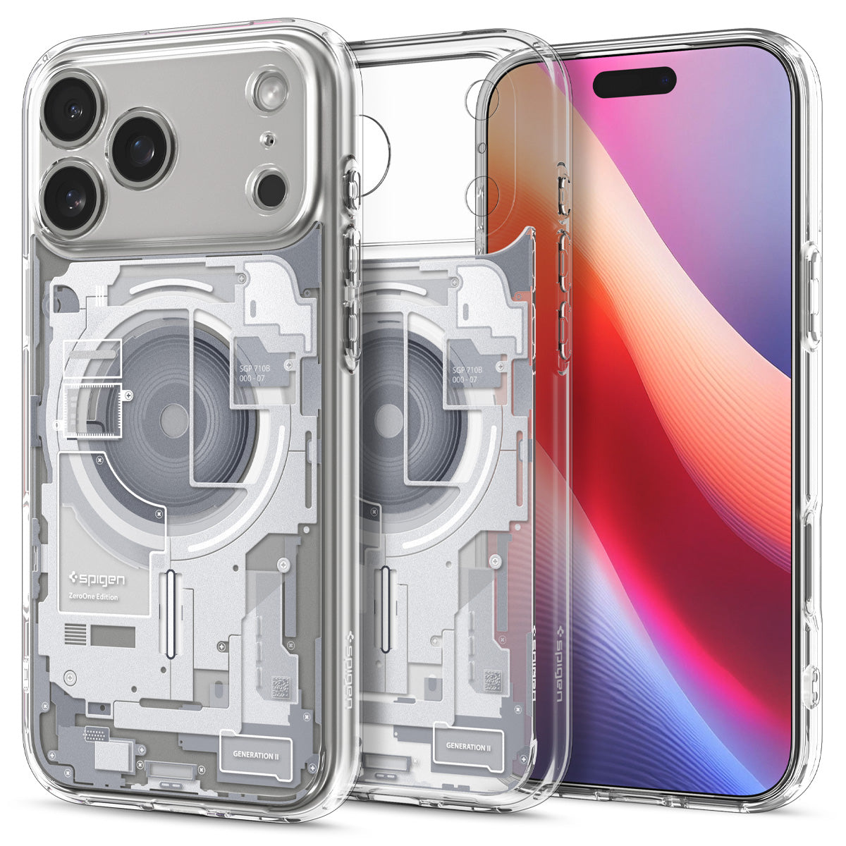 Spigen iPhone 17 Pro Case Ultra Hybrid Zero One (MagFit) view 18