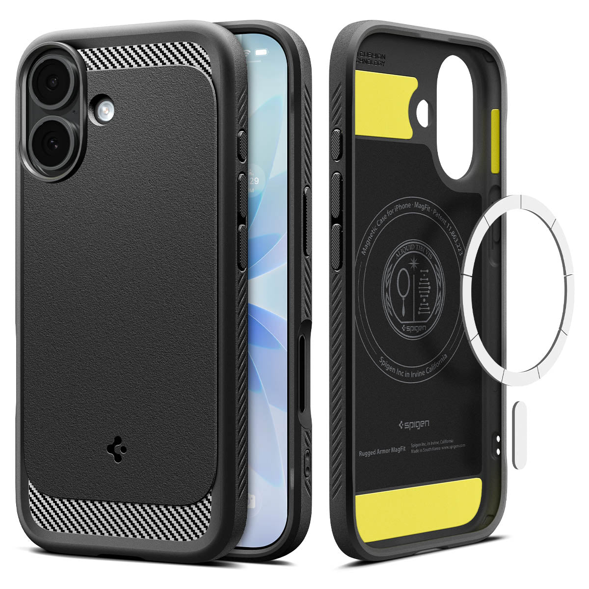 Spigen iPhone 17 Case Rugged Armor (MagFit)