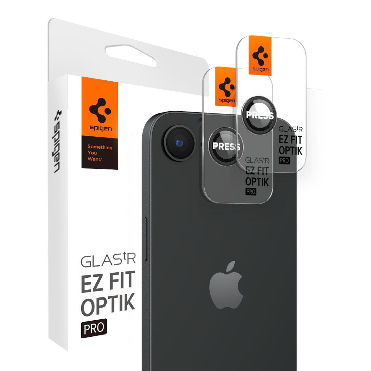 Spigen iPhone 17e / iPhone 16e Lens Protector Optik Pro EZ Fit (2 Pack)
