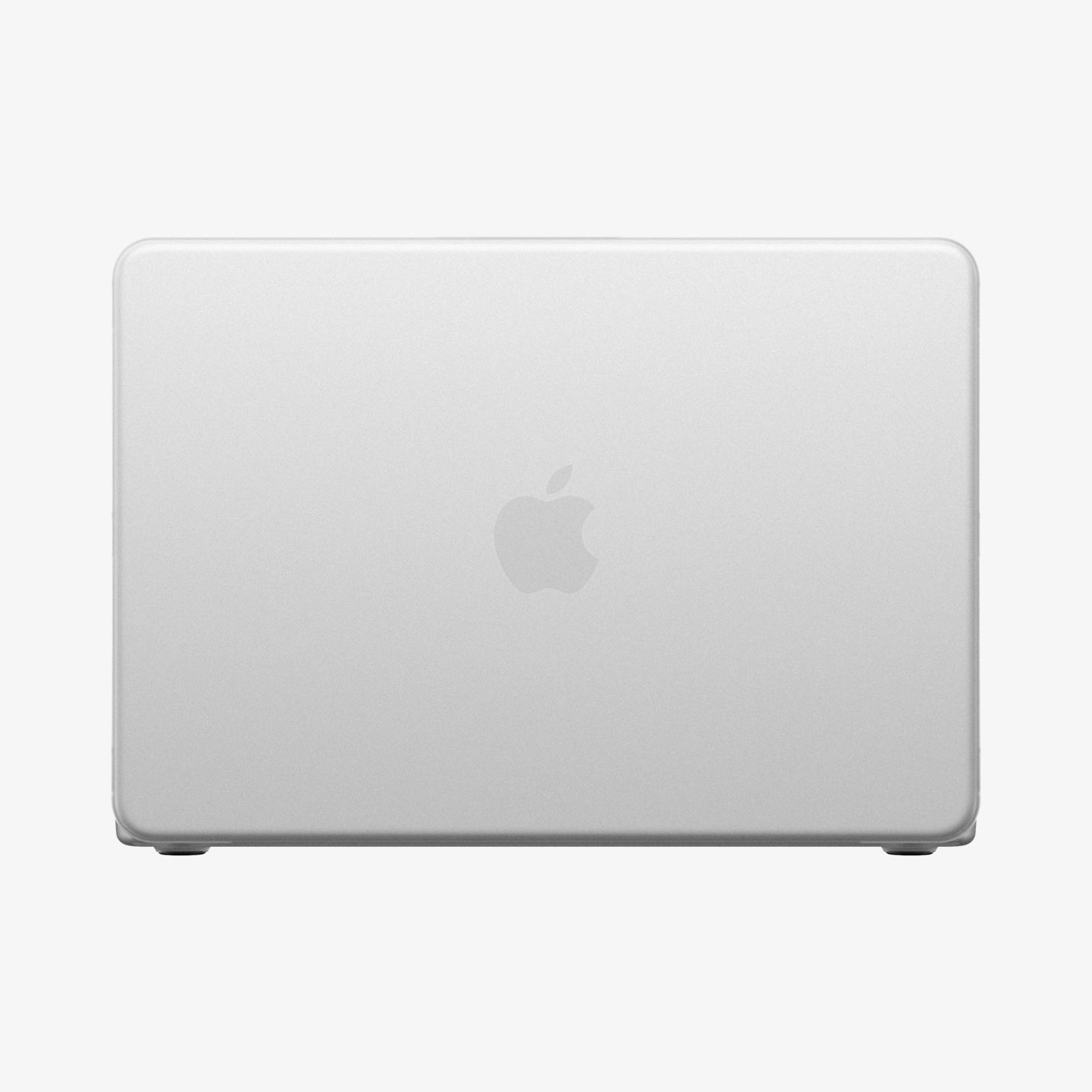 Spigen Air Skin Frost Clear case top view for MacBook Neo 13-inch