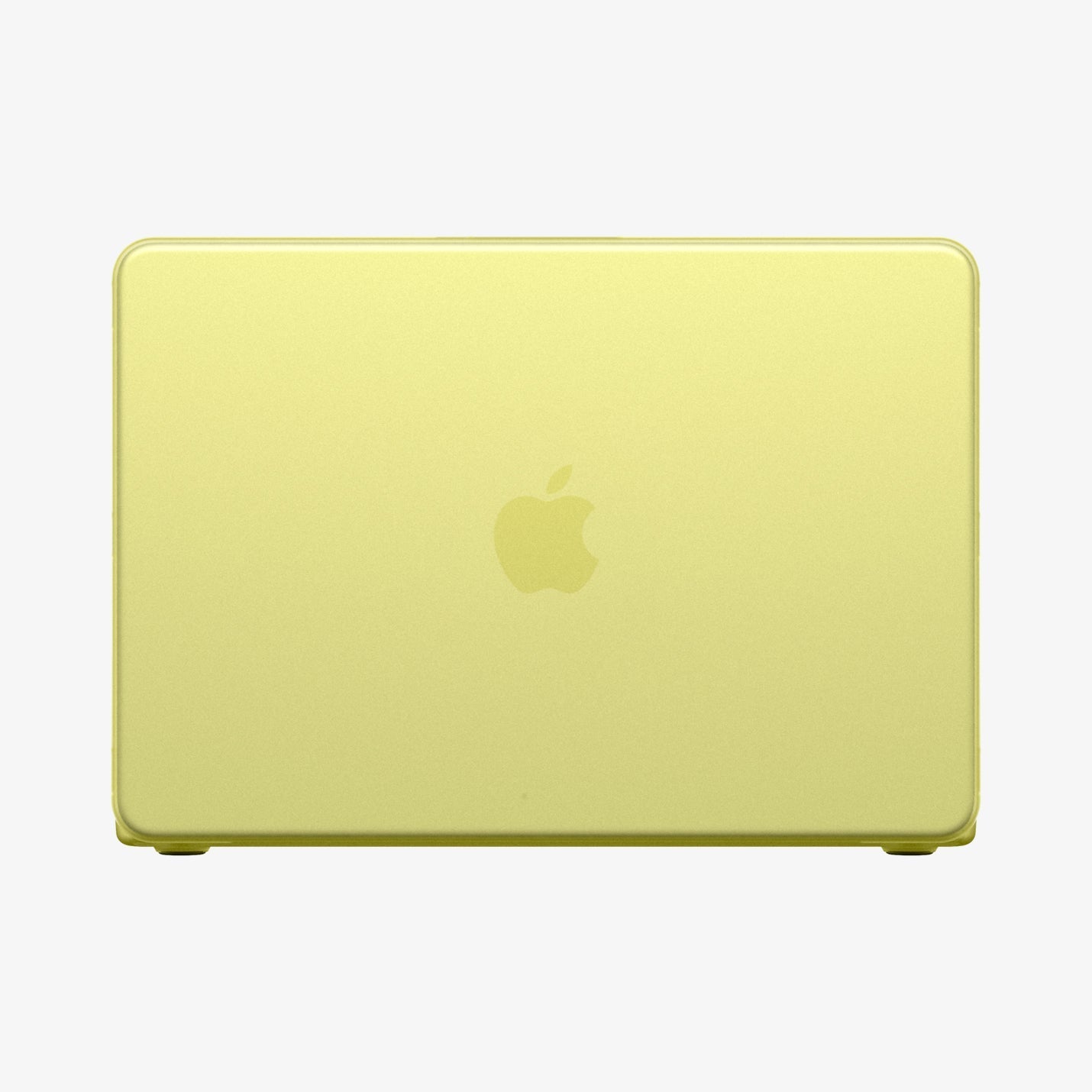 Spigen Air Skin Frost Citrus top view for MacBook Neo 13-inch