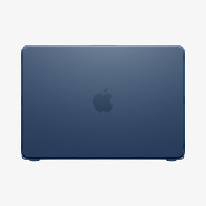 Spigen Air Skin Frost Indigo top view for MacBook Neo 13-inch